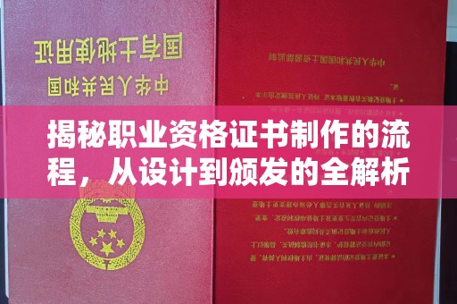 东辽揭秘职业资格证书制作的流程，从设计到颁发的全解析