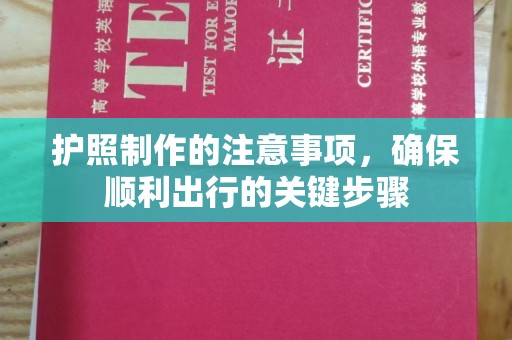 东辽护照制作的注意事项，确保顺利出行的关键步骤