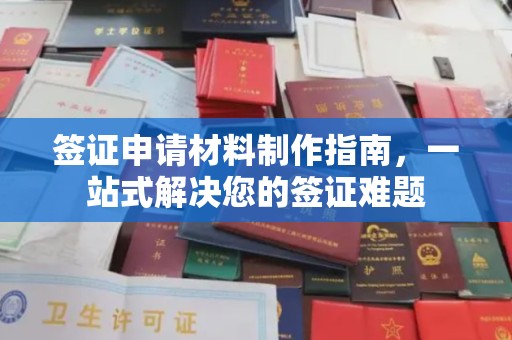 东辽签证申请材料制作指南，一站式解决您的签证难题