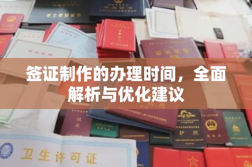 东辽签证制作的办理时间，全面解析与优化建议
