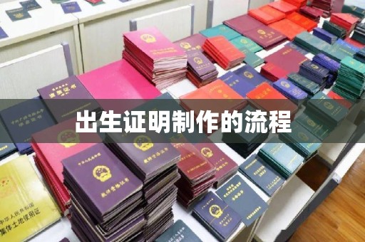 东辽出生证明制作的流程